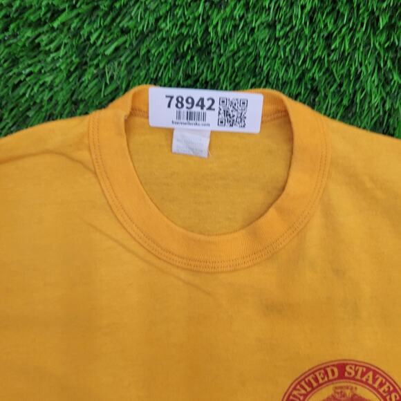 Vintage US-Marine Crop Shirt Womens S/M 18x15 USMC Camp-Lejeune - Picture 9 of 14